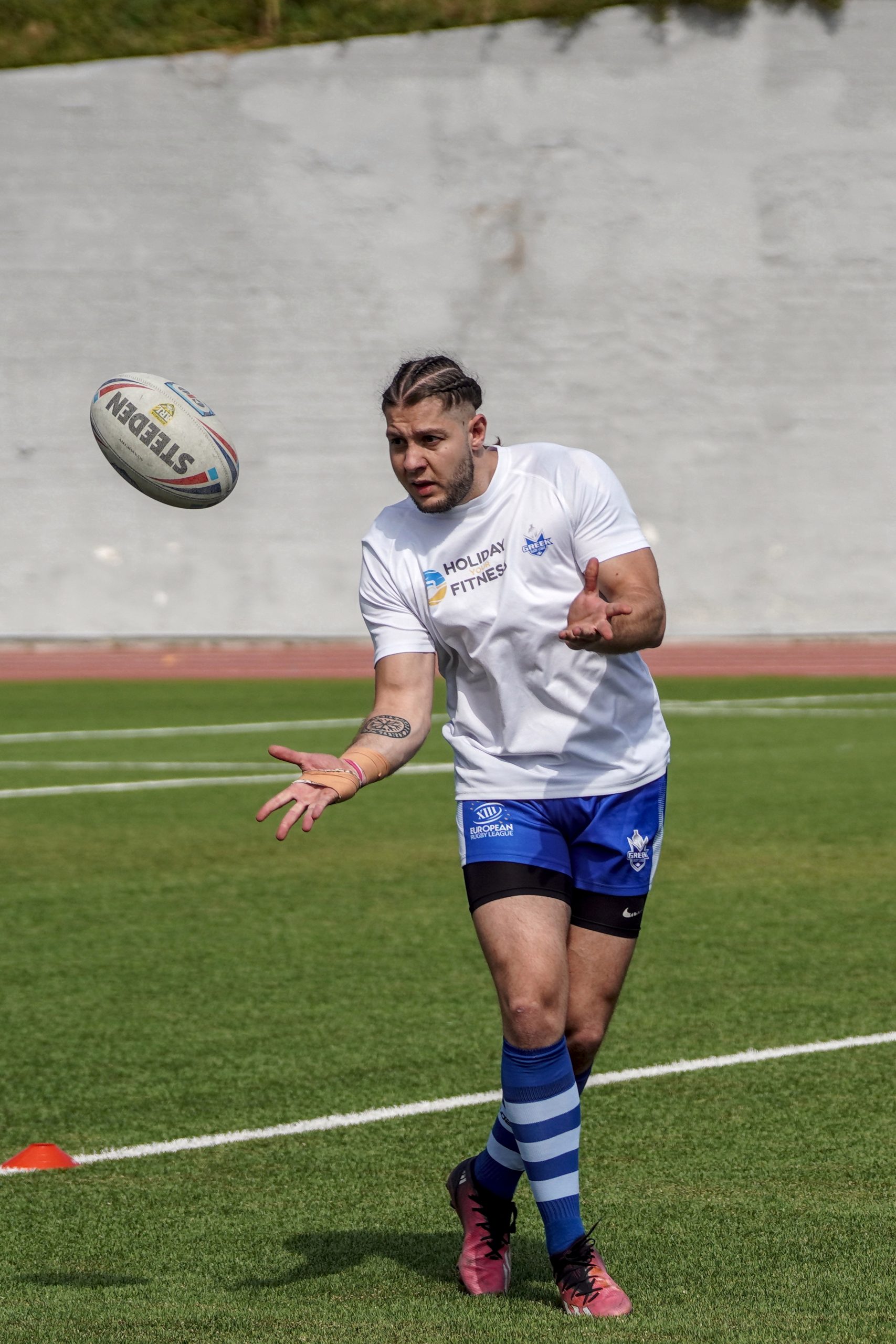 Strength and conditioning coach and former national team rugby league player based in Athens, Greece